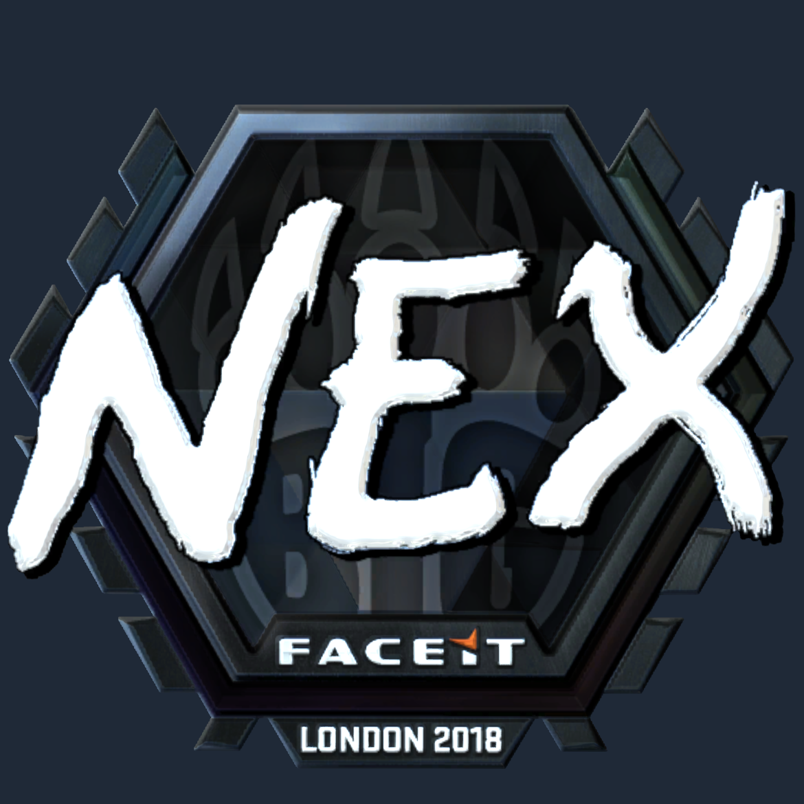 Sticker | nex (Foil) | London 2018 Screenshot