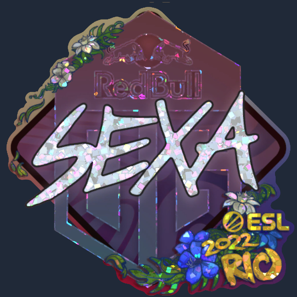 Sticker | nexa (Glitter) | Rio 2022 Screenshot