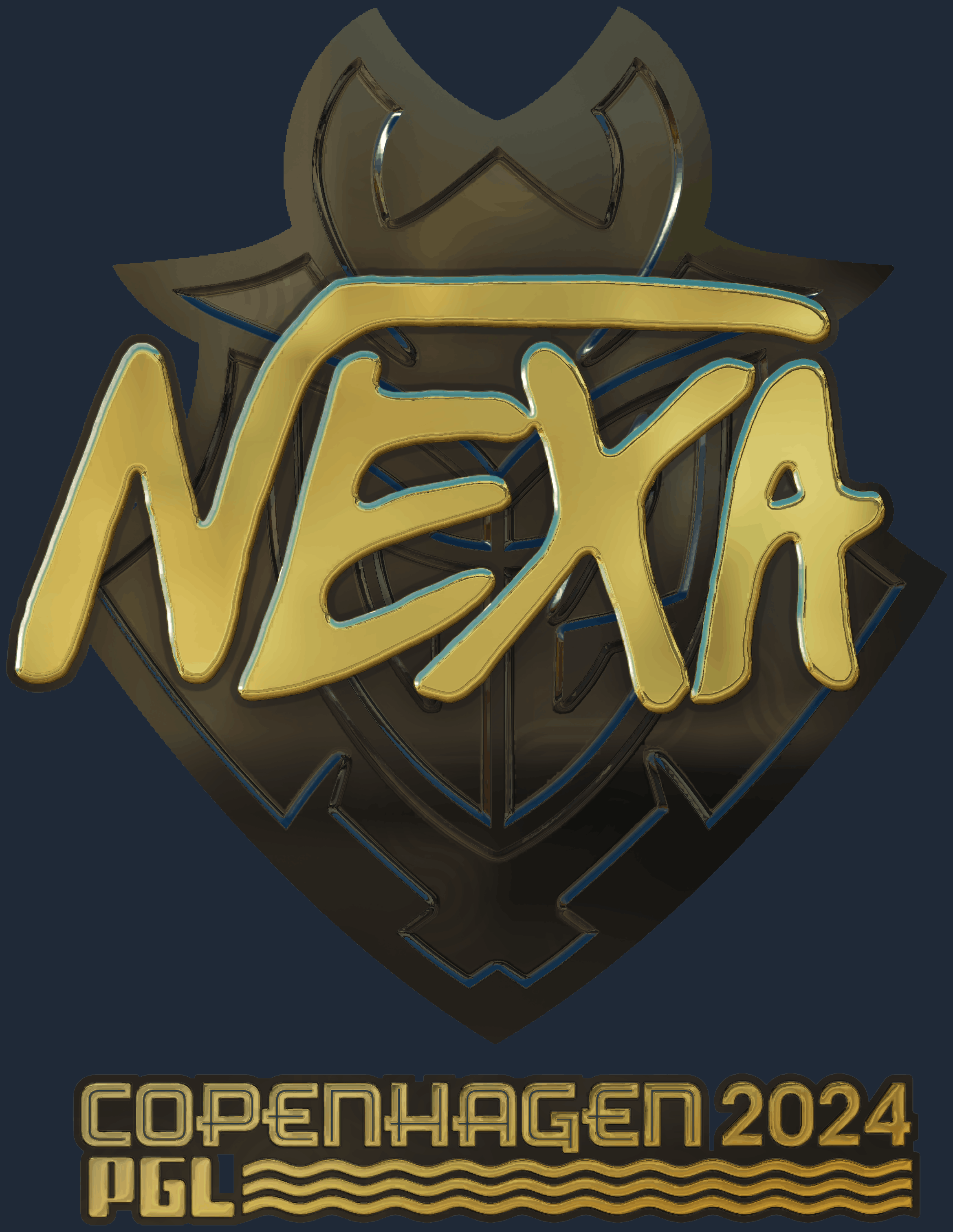 Sticker | nexa (Gold) | Copenhagen 2024 Screenshot
