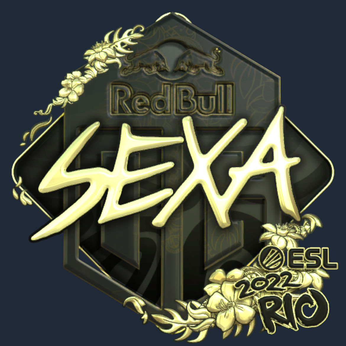 Sticker | nexa (Gold) | Rio 2022 Screenshot