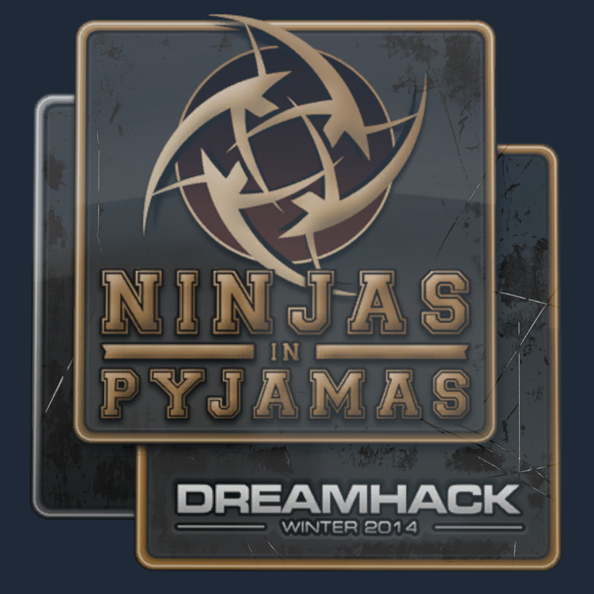 Sticker | Ninjas in Pyjamas | DreamHack 2014 Screenshot