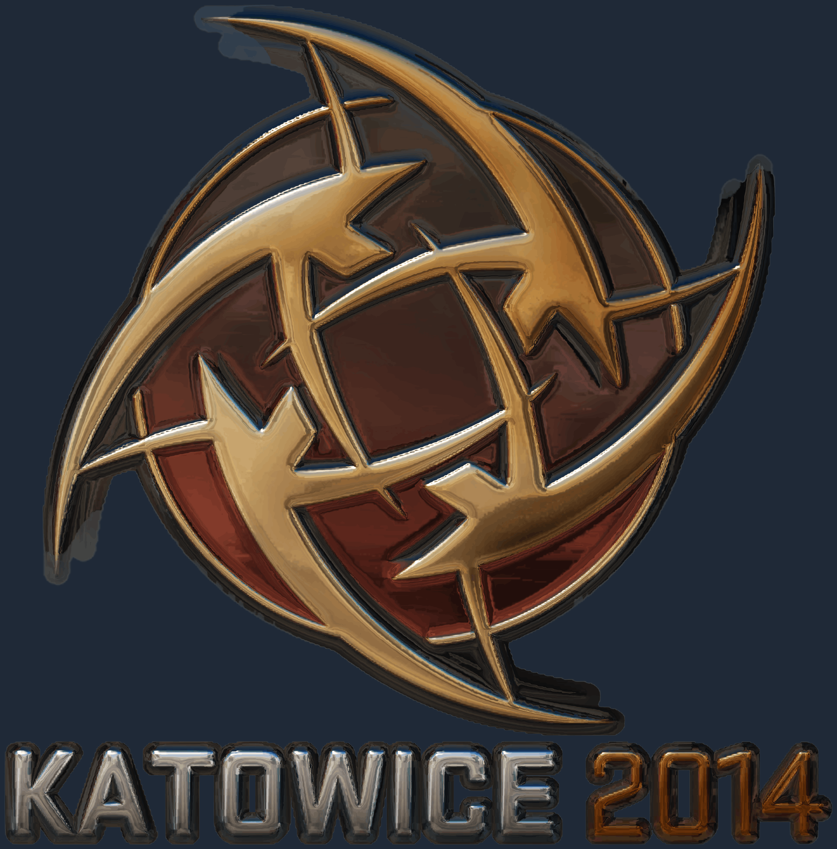 Sticker | Ninjas in Pyjamas (Foil) | Katowice 2014 Screenshot