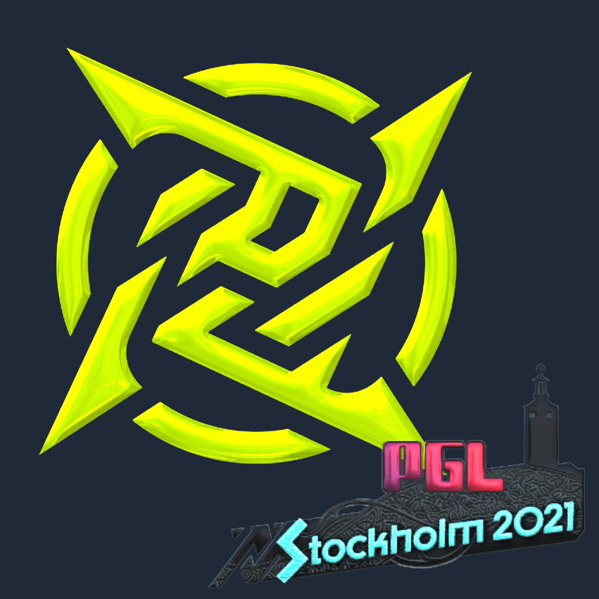Sticker | Ninjas in Pyjamas (Foil) | Stockholm 2021 Screenshot