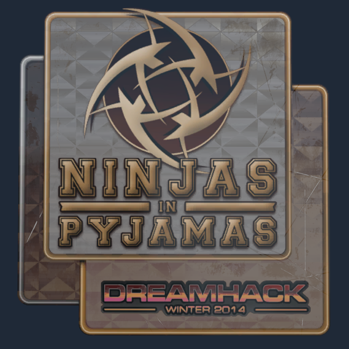 Sticker | Ninjas in Pyjamas (Holo) | DreamHack 2014 Screenshot