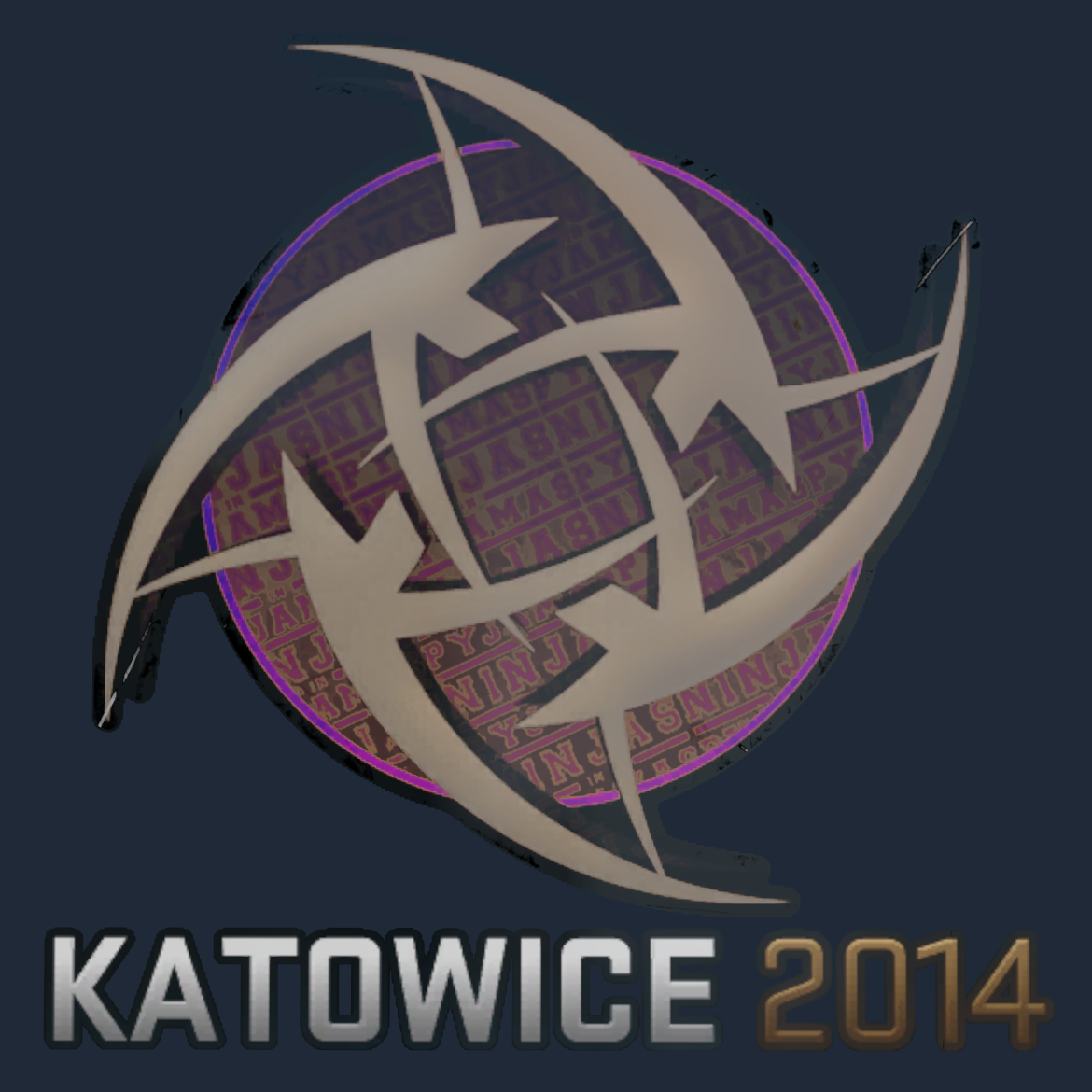 Sticker | Ninjas in Pyjamas (Holo) | Katowice 2014 Screenshot