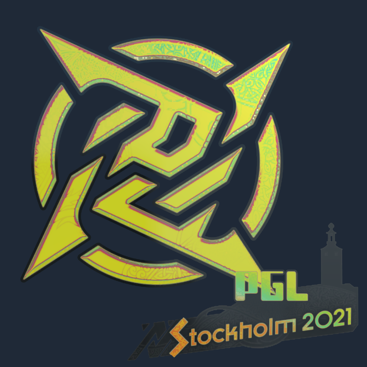 Sticker | Ninjas in Pyjamas (Holo) | Stockholm 2021 Screenshot