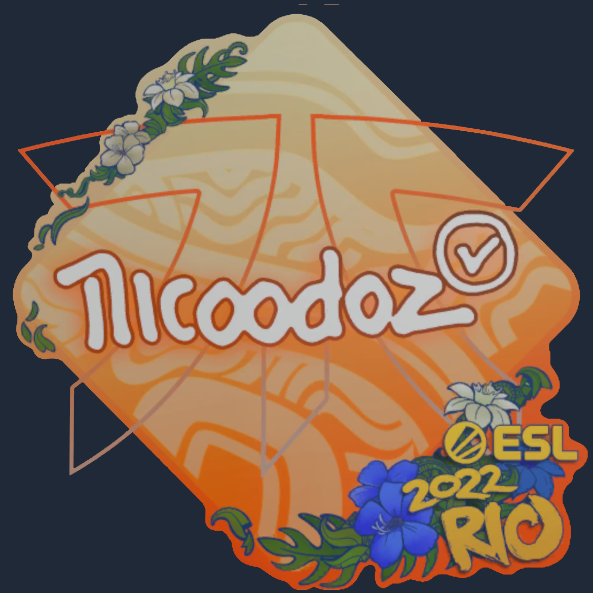 Sticker | nicoodoz | Rio 2022 Screenshot