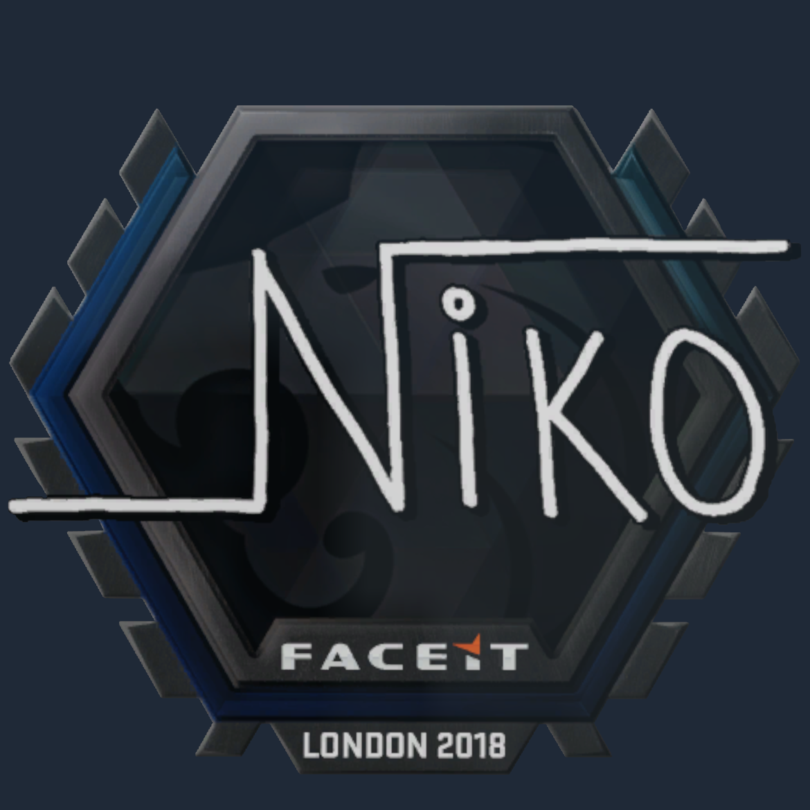 Sticker | niko  | London 2018 Screenshot