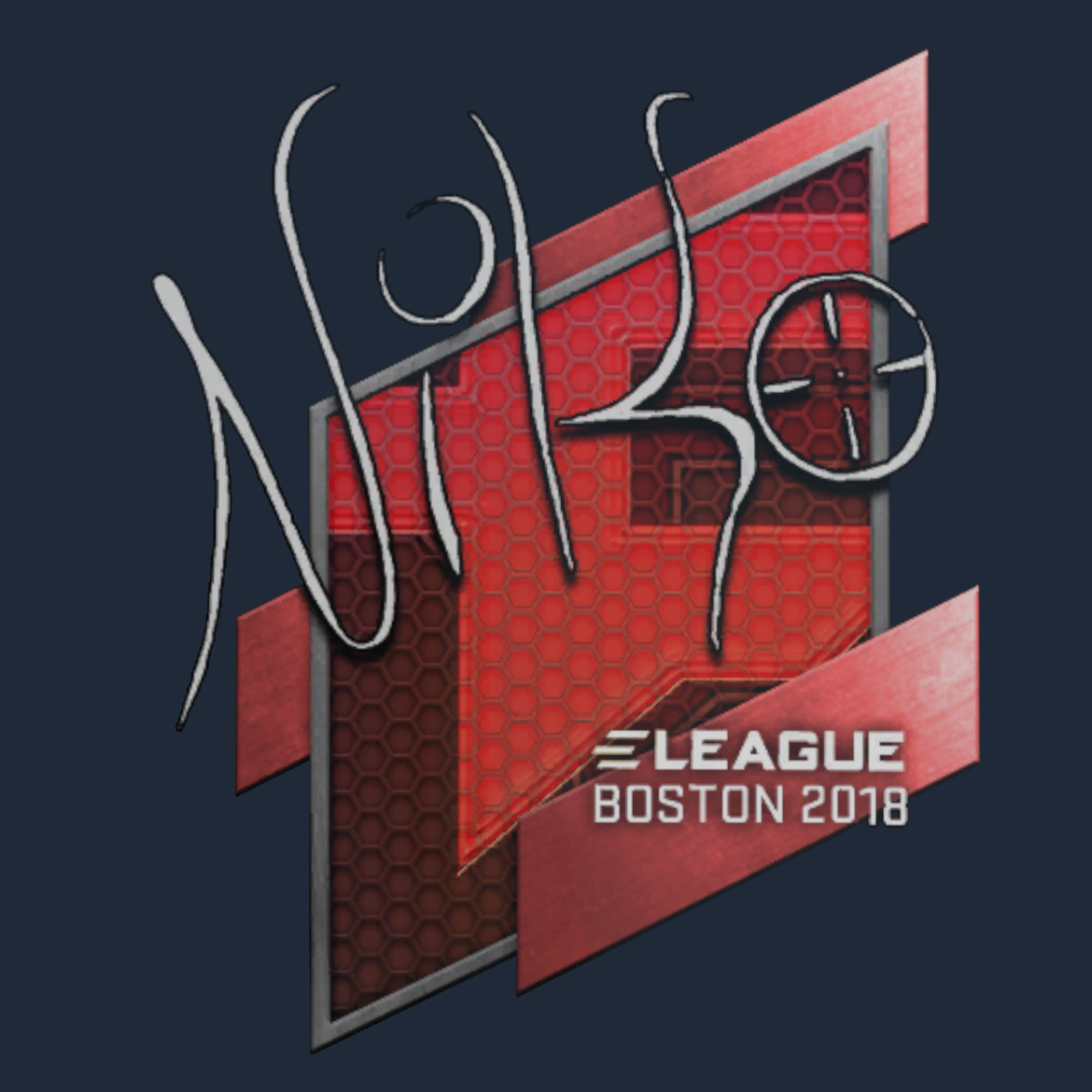 Sticker | NiKo | Boston 2018 Screenshot