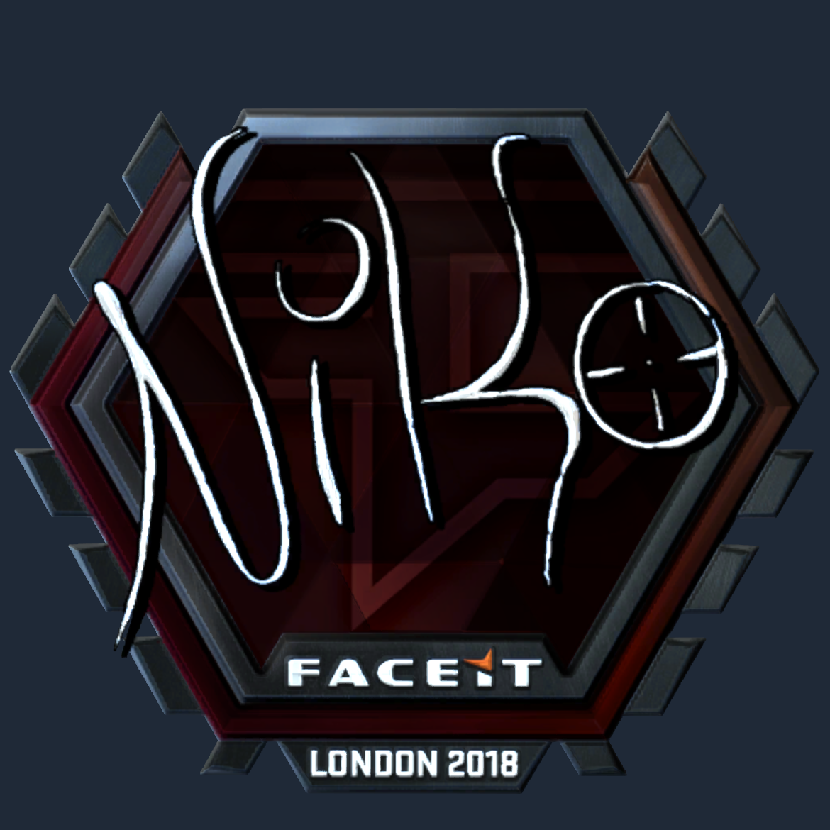 Sticker | NiKo (Foil) | London 2018 Screenshot