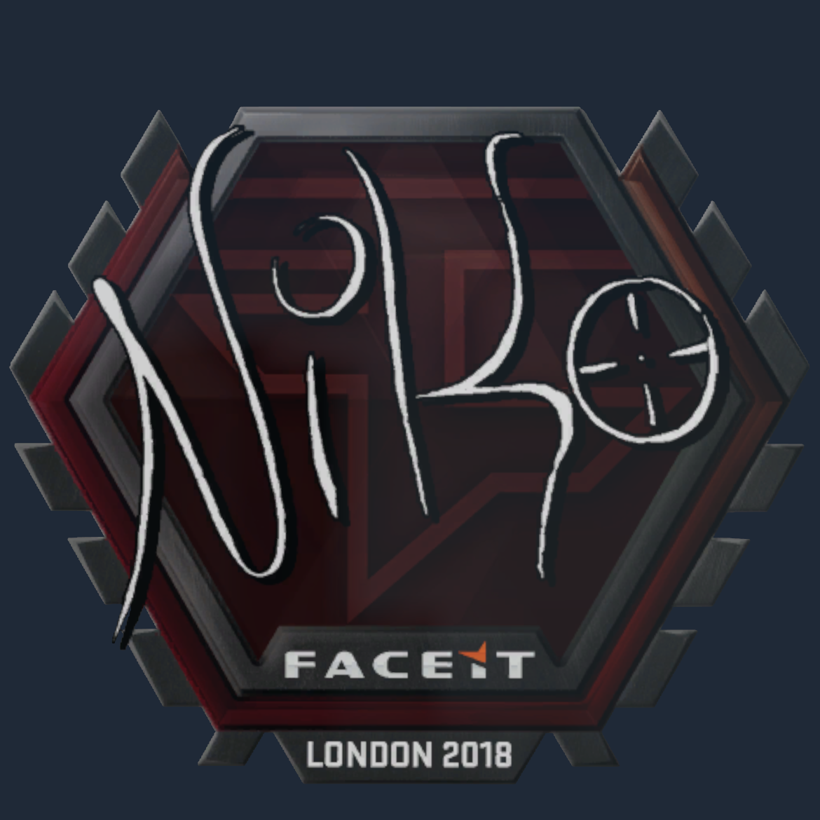 Sticker | NiKo | London 2018 Screenshot