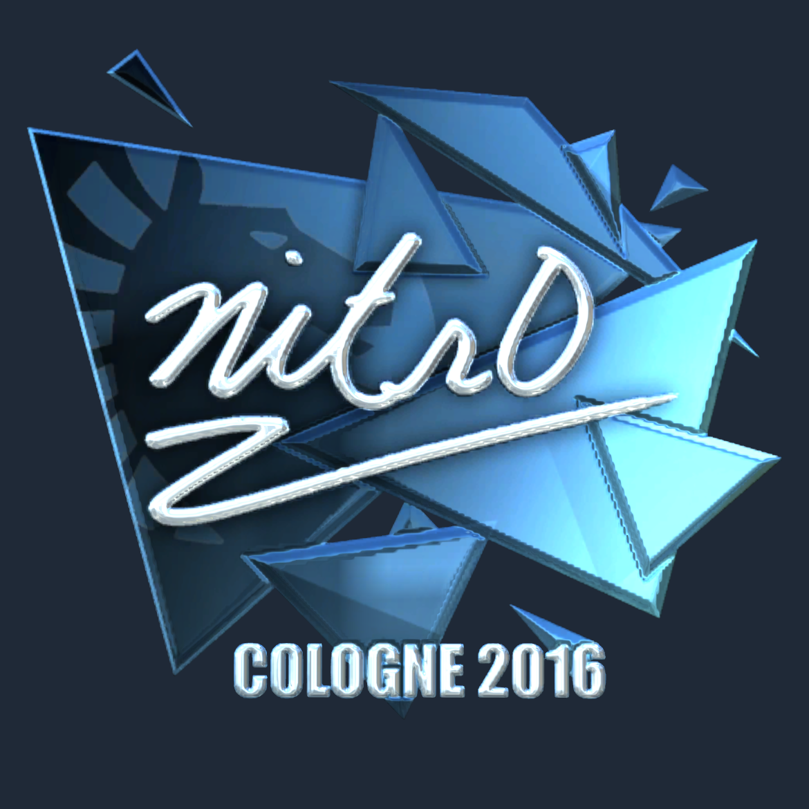 Sticker | nitr0 (Foil) | Cologne 2016 Screenshot