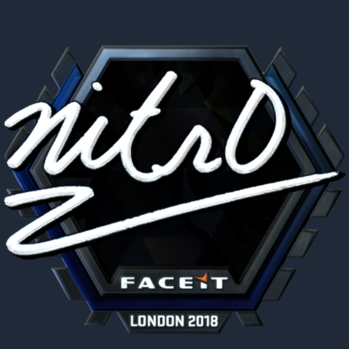 Sticker | nitr0 (Foil) | London 2018 Screenshot