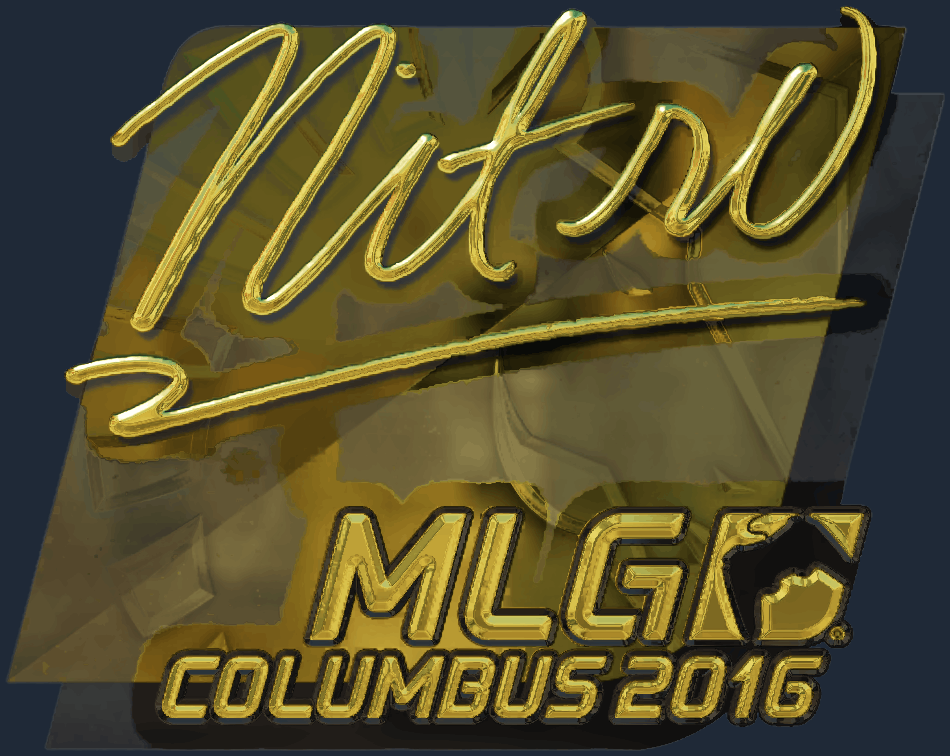 Sticker | nitr0 (Gold) | MLG Columbus 2016 Screenshot