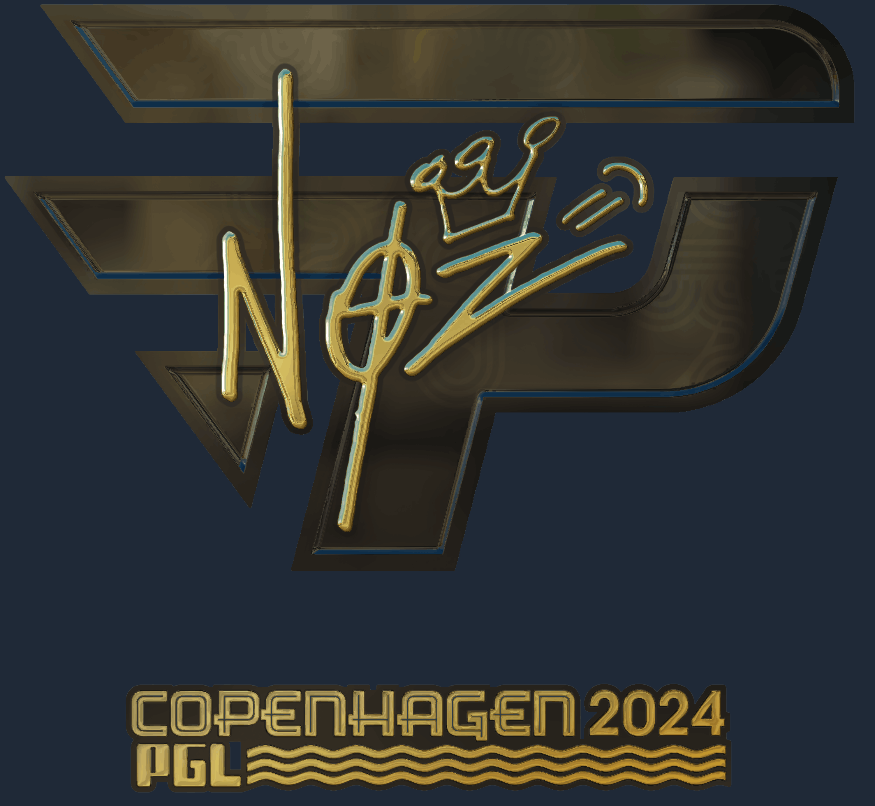 Sticker | NQZ (Gold) | Copenhagen 2024 Screenshot