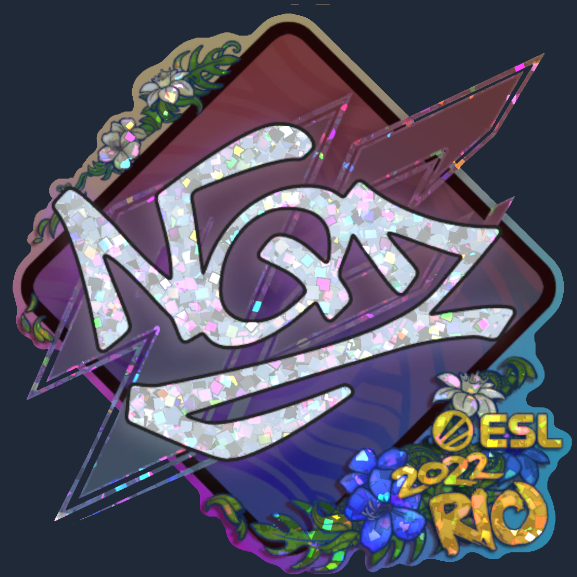 Sticker | NQZ (Glitter) | Rio 2022 Screenshot