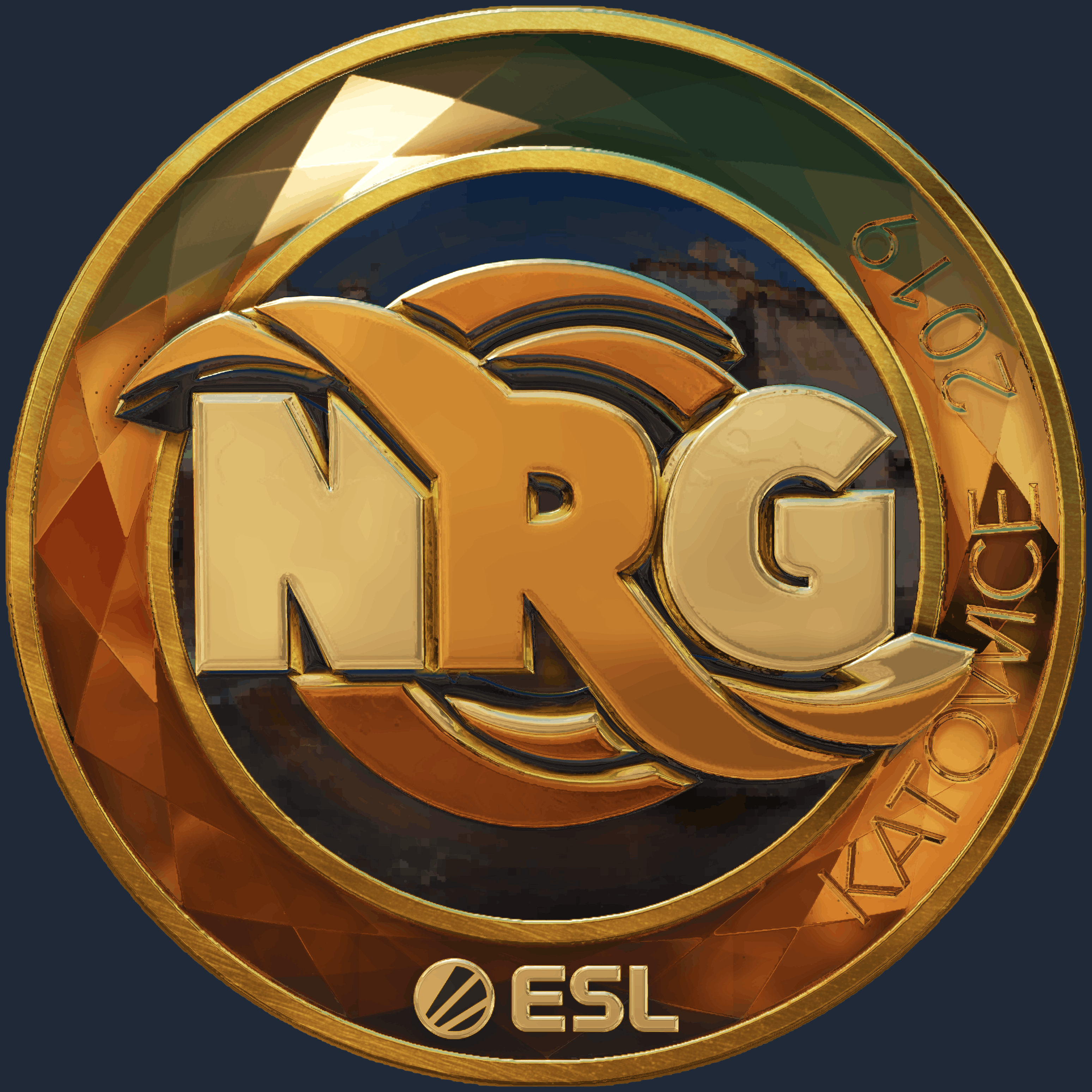 Sticker | NRG (Gold) | Katowice 2019 Screenshot