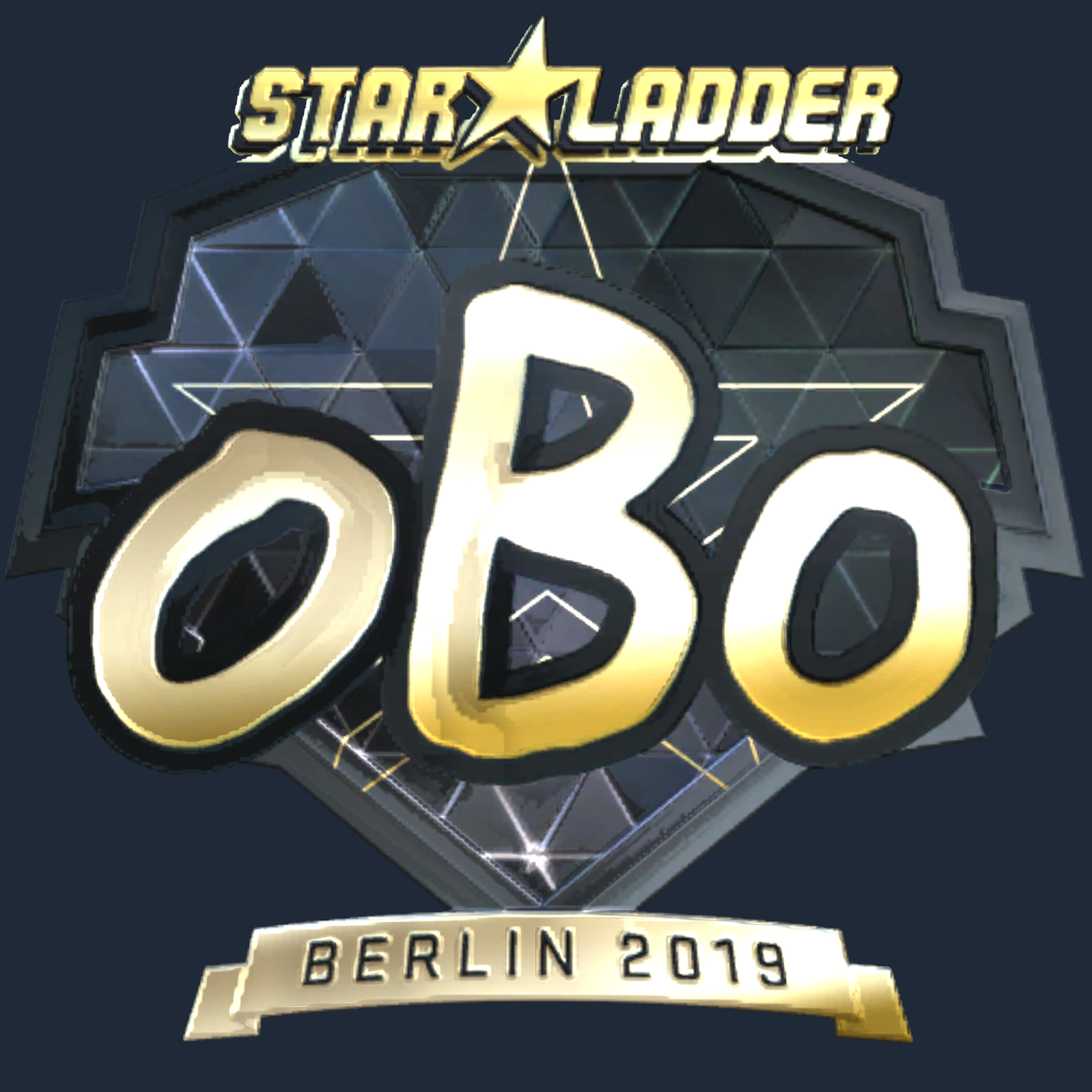 Sticker | oBo (Gold) | Berlin 2019 Screenshot