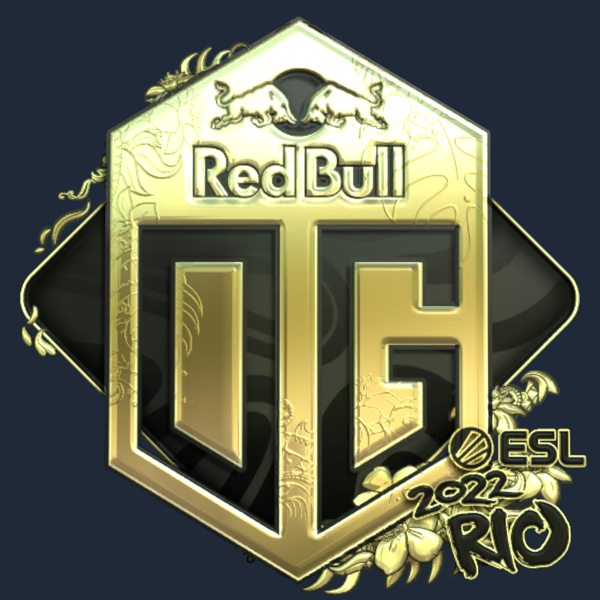 Sticker | OG (Gold) | Rio 2022 Screenshot