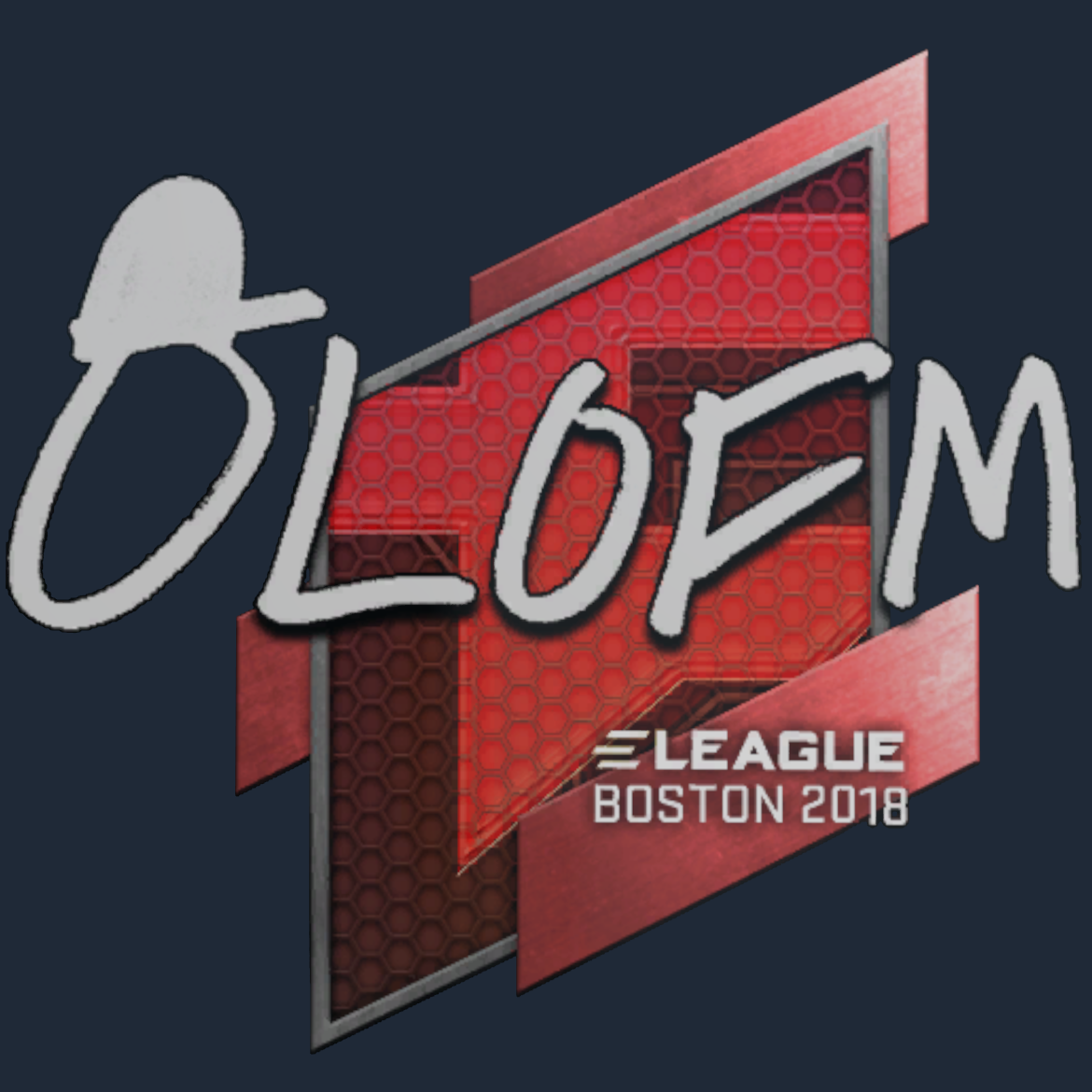 Sticker | olofmeister | Boston 2018 Screenshot