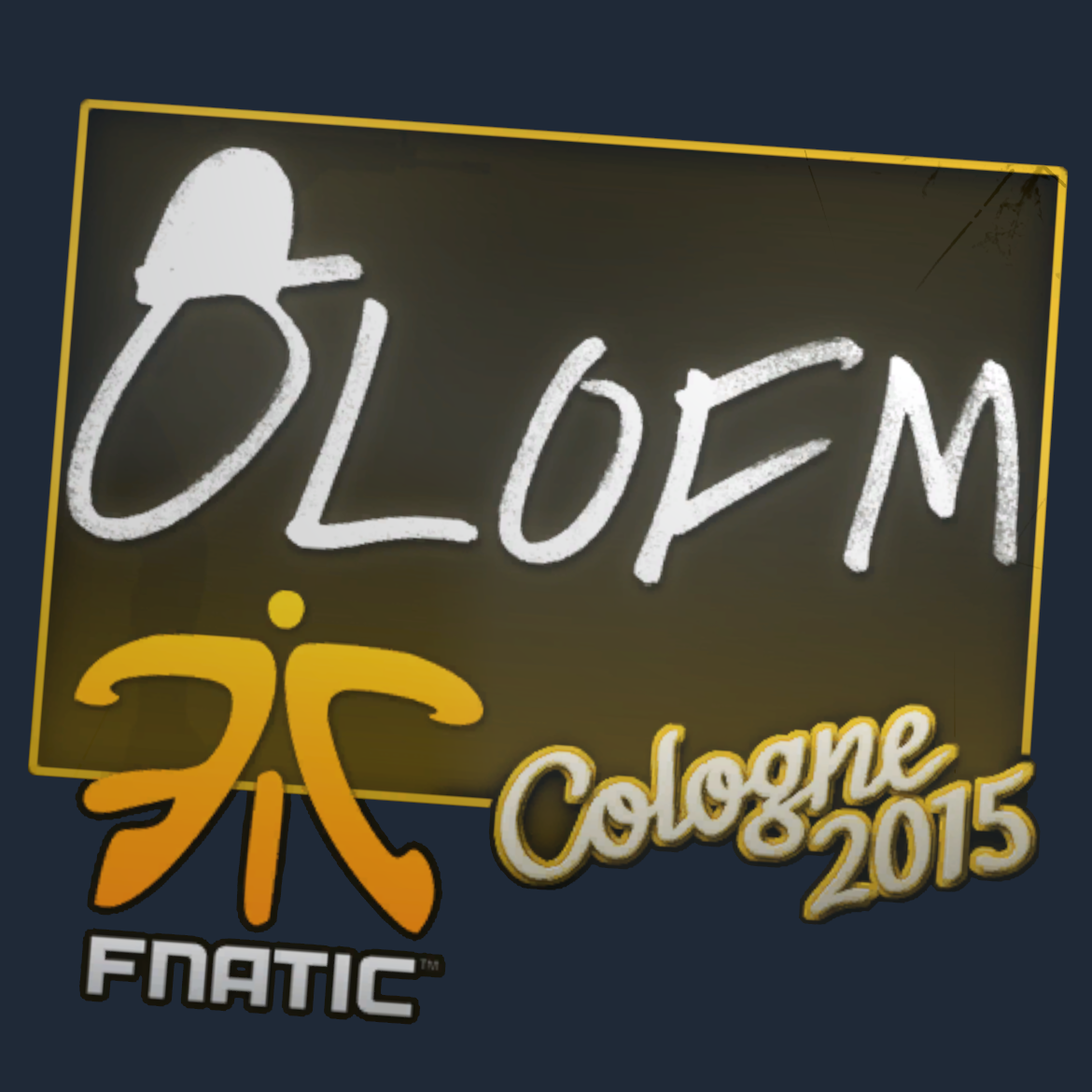 Sticker | olofmeister | Cologne 2015 Screenshot