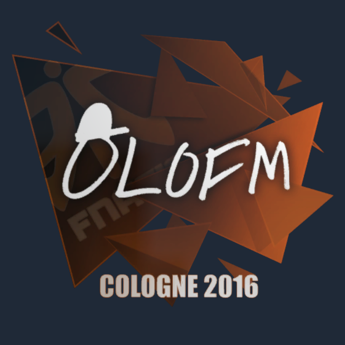 Sticker | olofmeister | Cologne 2016 Screenshot