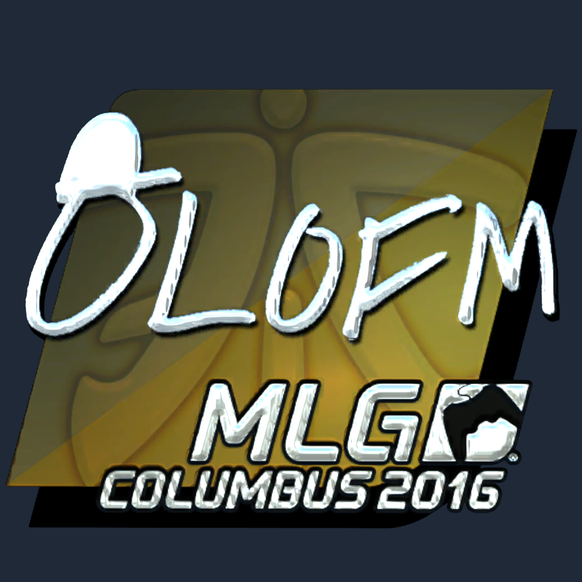 Sticker | olofmeister (Foil) | MLG Columbus 2016 Screenshot