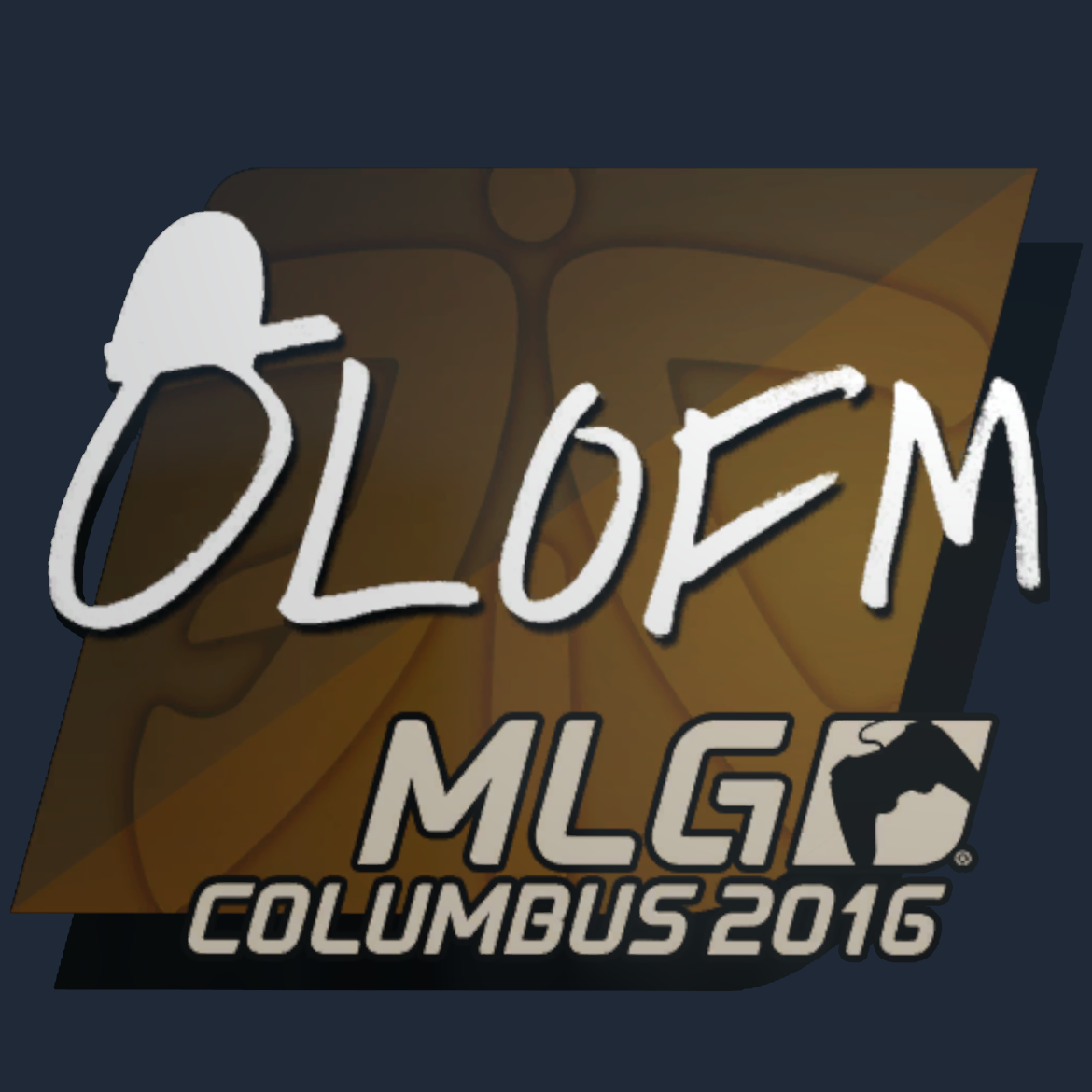 Sticker | olofmeister | MLG Columbus 2016 Screenshot
