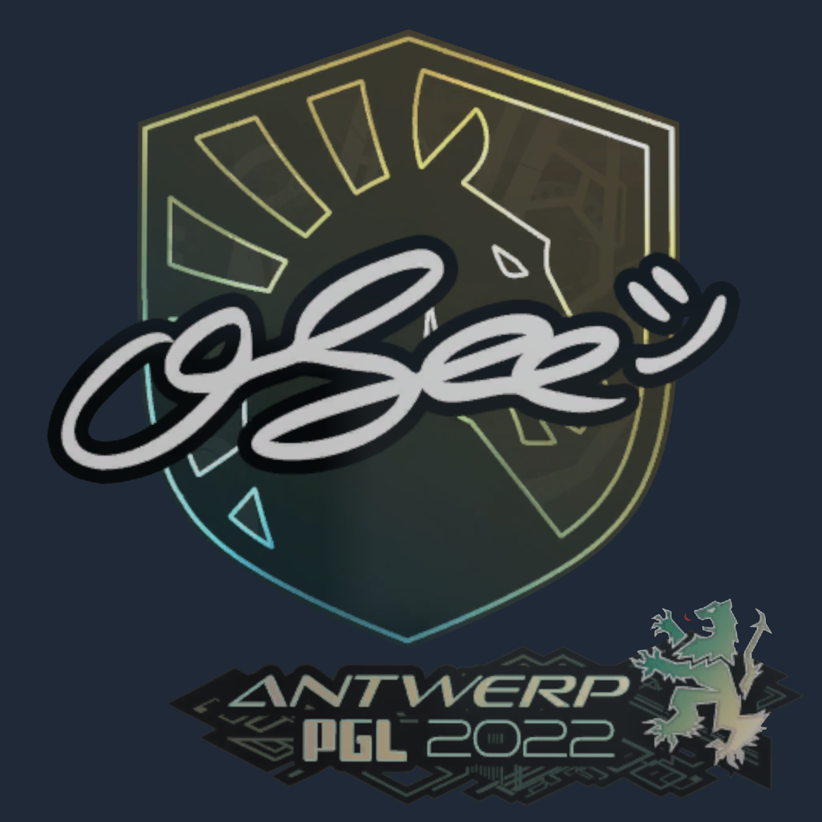 Sticker | oSee | Antwerp 2022 Screenshot