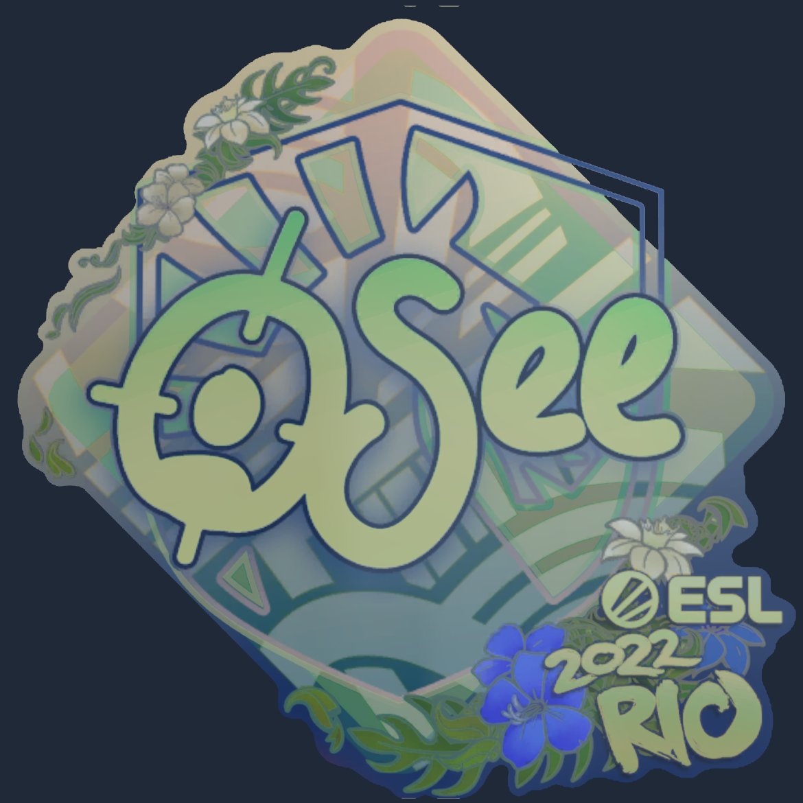 Sticker | oSee (Holo) | Rio 2022 Screenshot