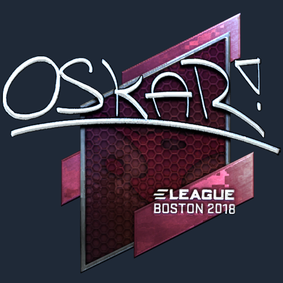 Sticker | oskar (Foil) | Boston 2018 Screenshot