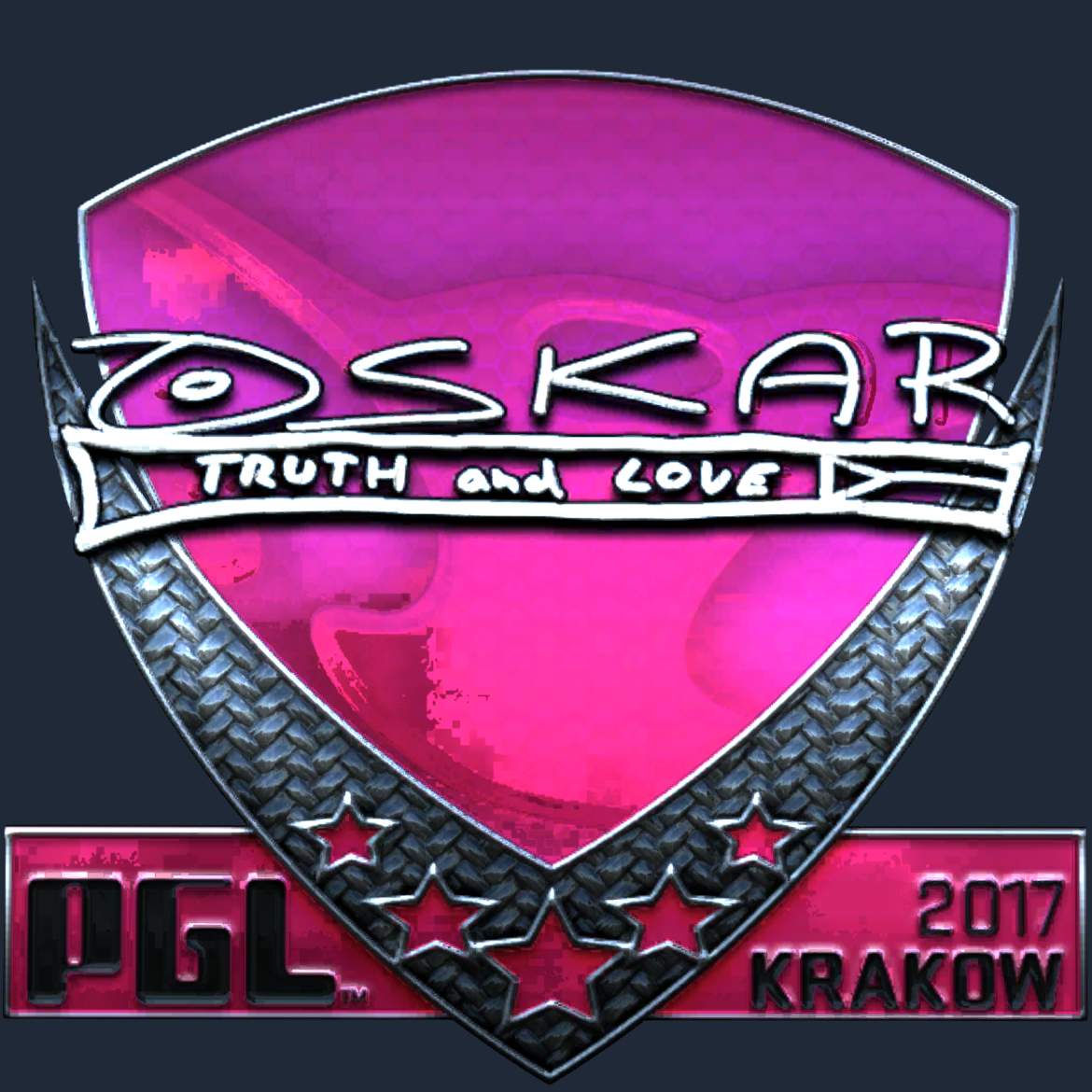 Sticker | oskar (Foil) | Krakow 2017 Screenshot