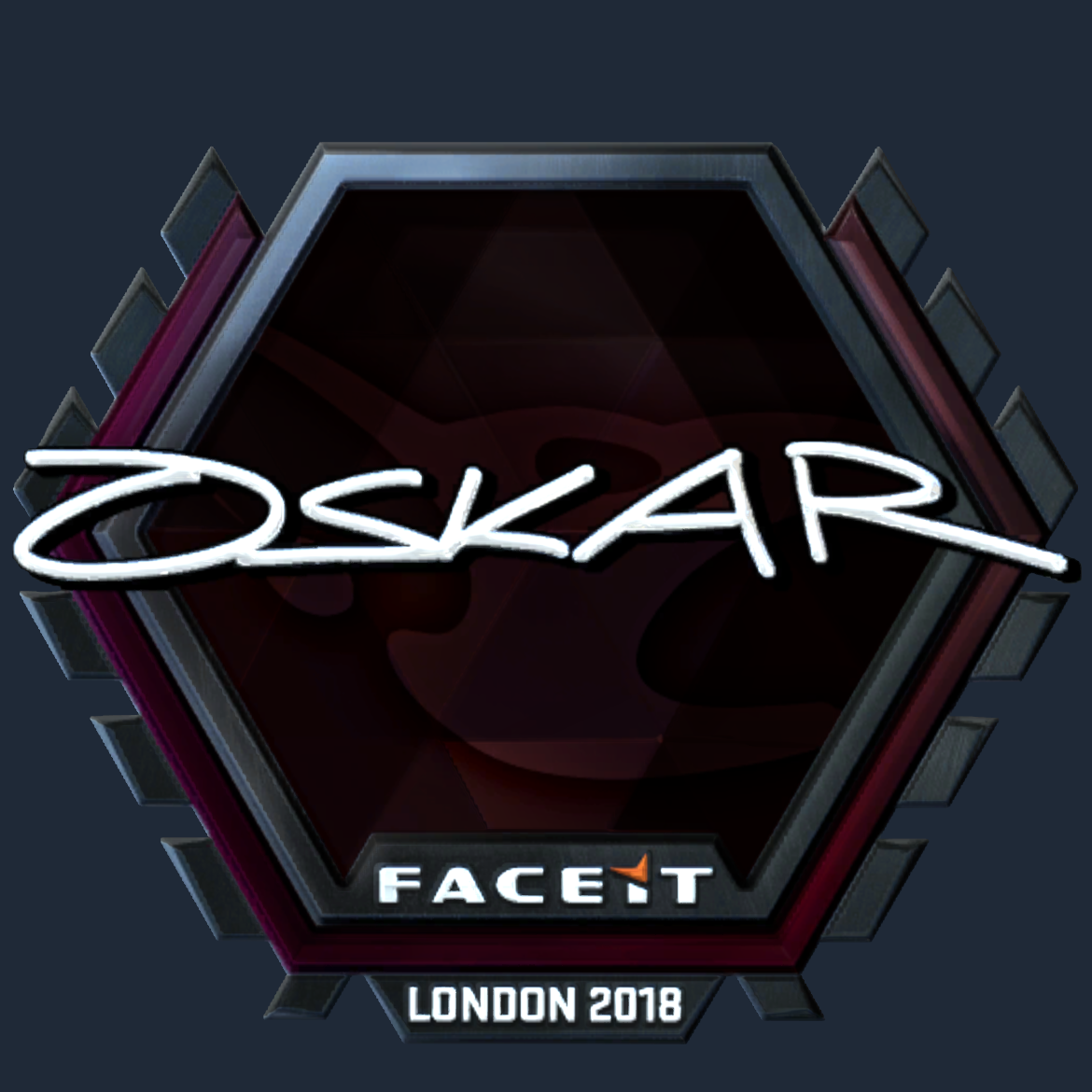Sticker | oskar (Foil) | London 2018 Screenshot
