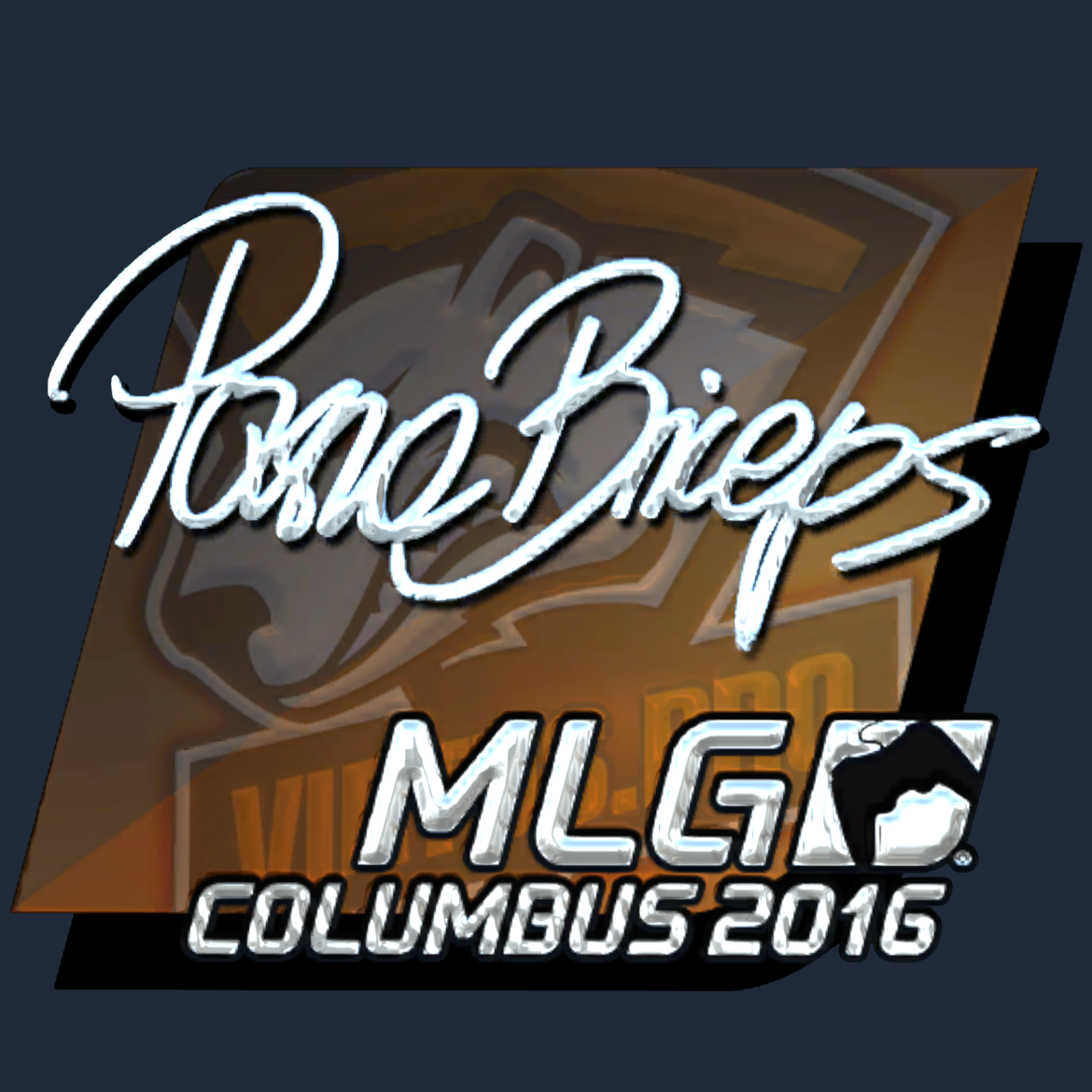 Sticker | pashaBiceps (Foil) | MLG Columbus 2016 Screenshot
