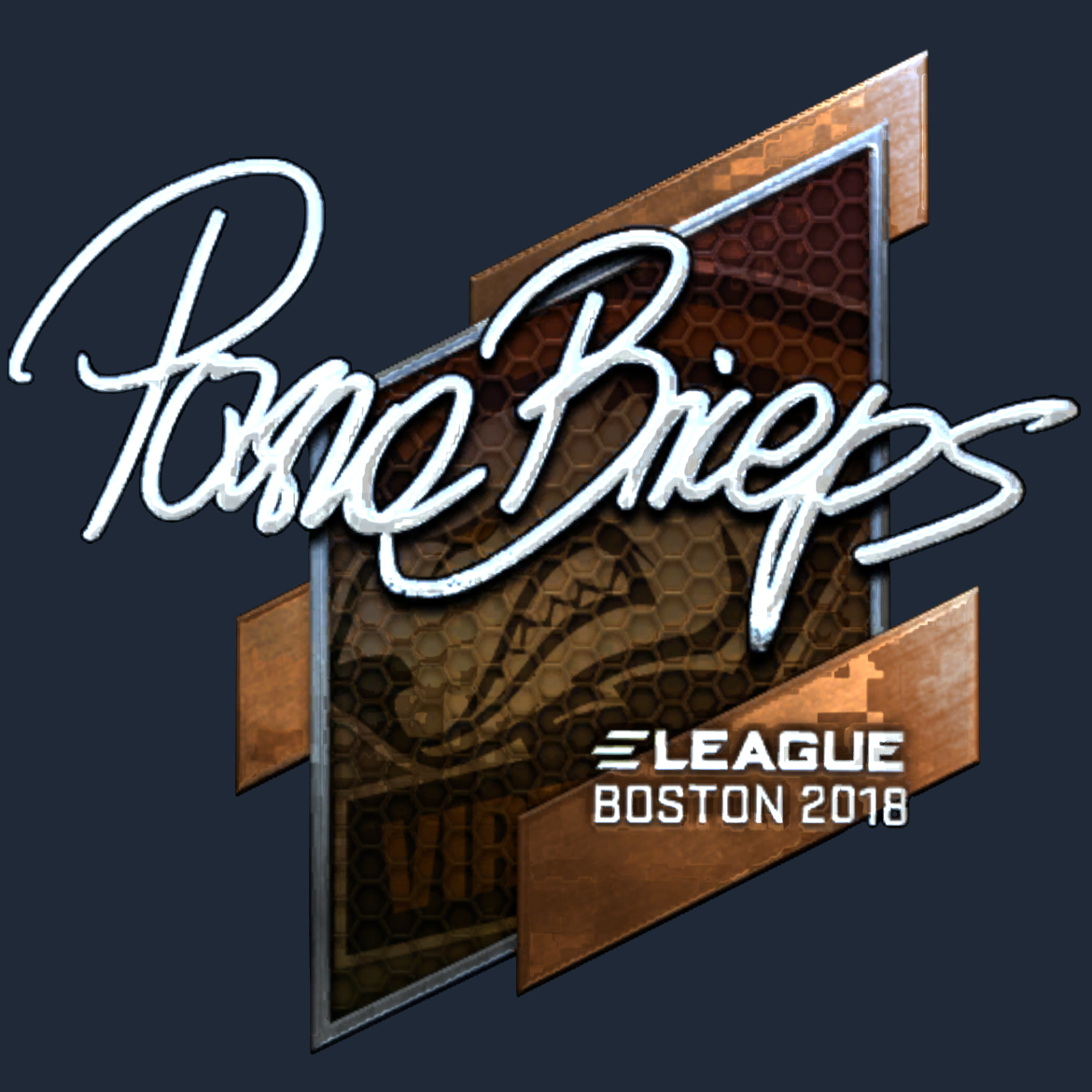 Sticker | pashaBiceps (Foil) | Boston 2018 Screenshot