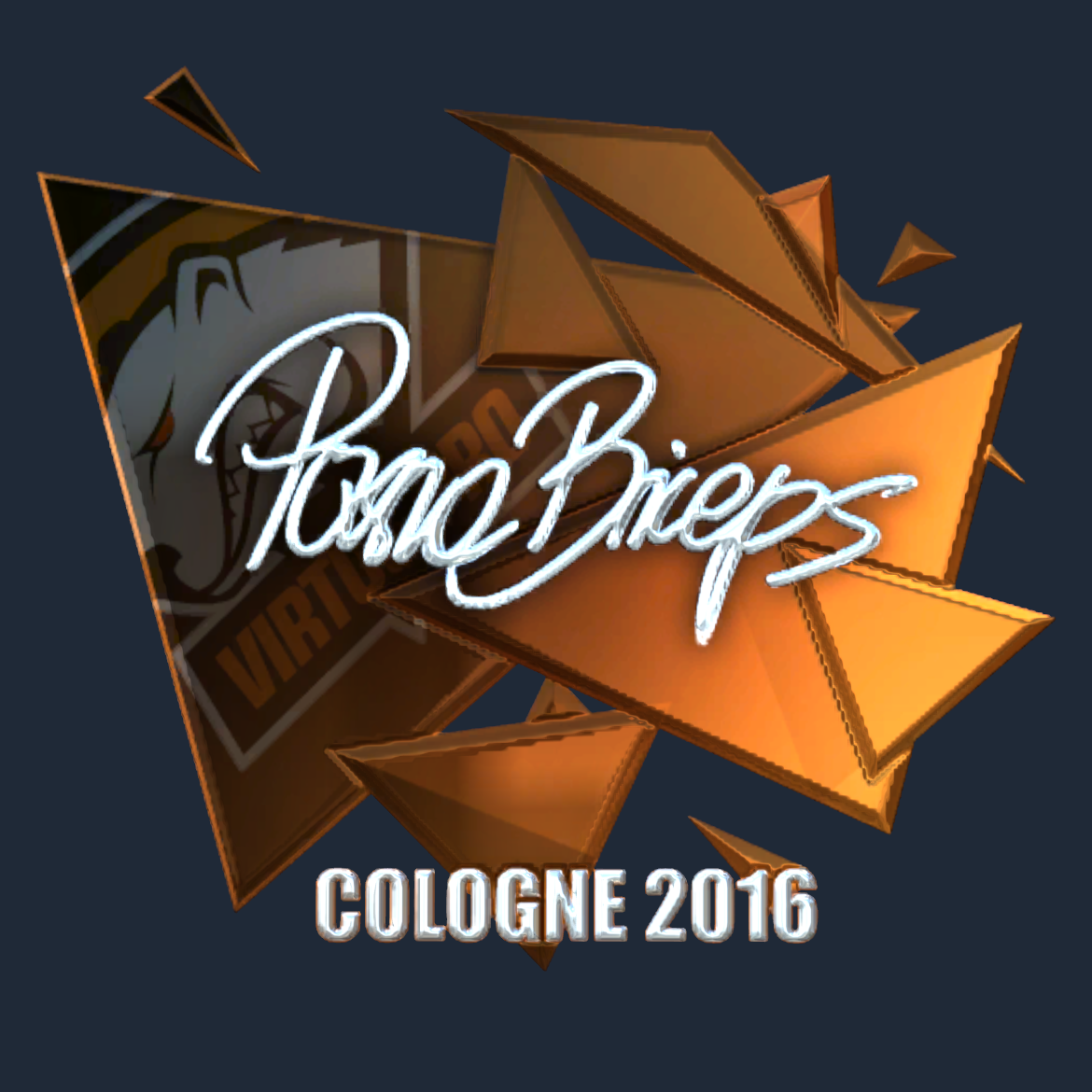 Sticker | pashaBiceps (Foil) | Cologne 2016 Screenshot