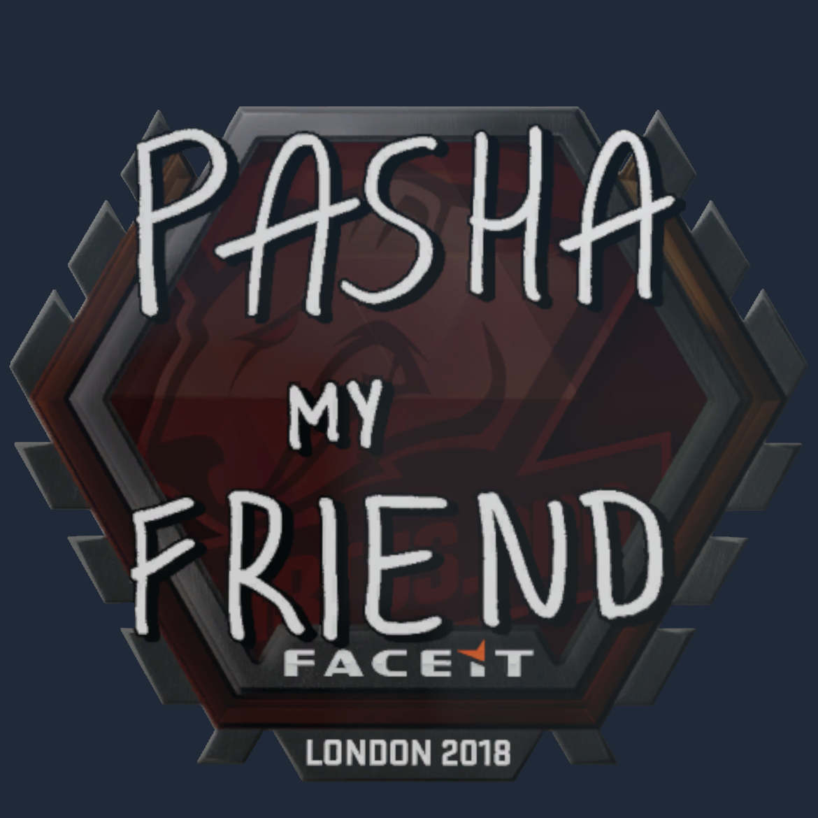Sticker | pashaBiceps | London 2018 Screenshot