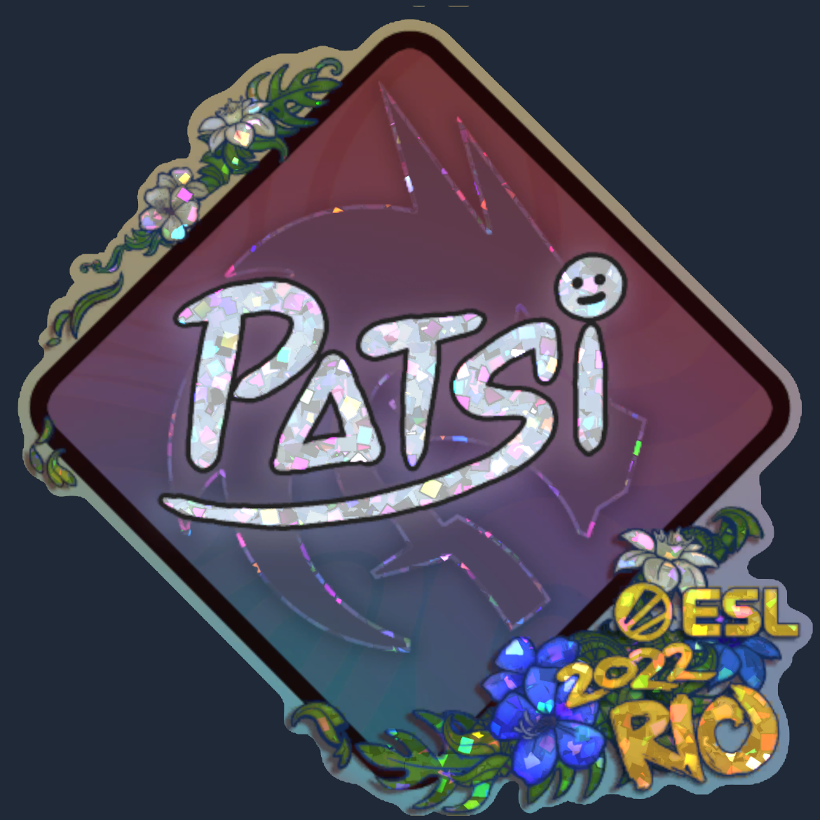 Sticker | Patsi (Glitter) | Rio 2022 Screenshot