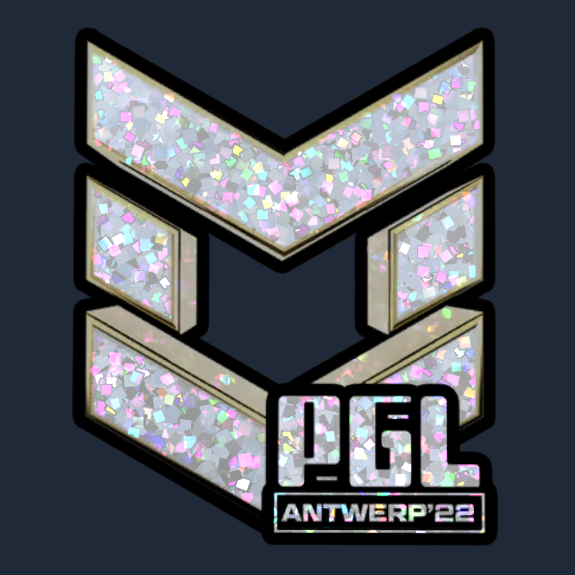 Sticker | PGL (Glitter) | Antwerp 2022 Screenshot