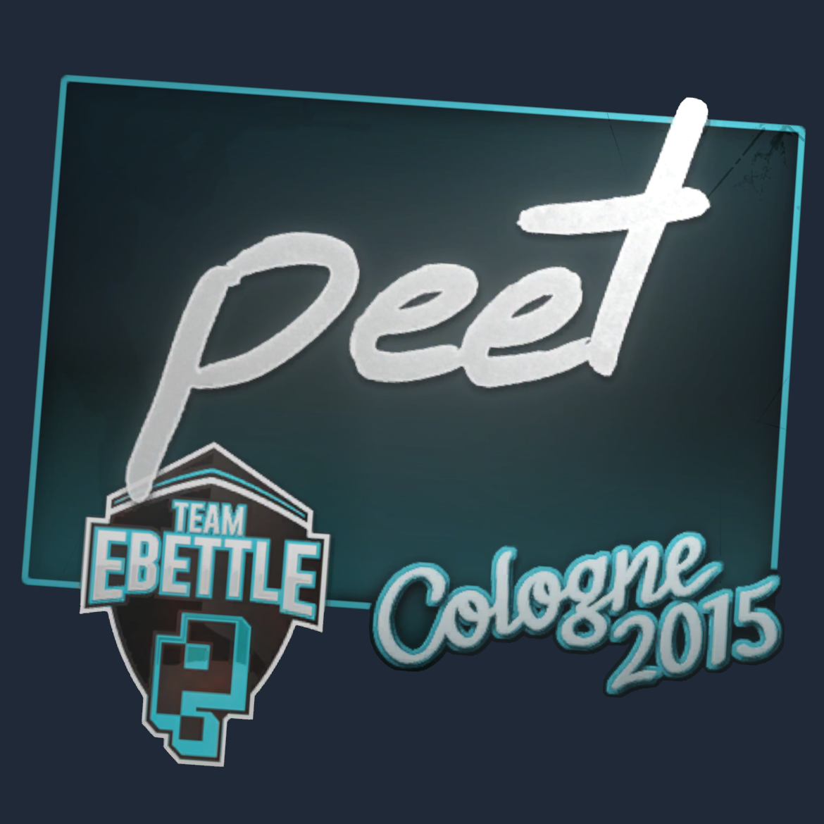 Sticker | peet | Cologne 2015 Screenshot