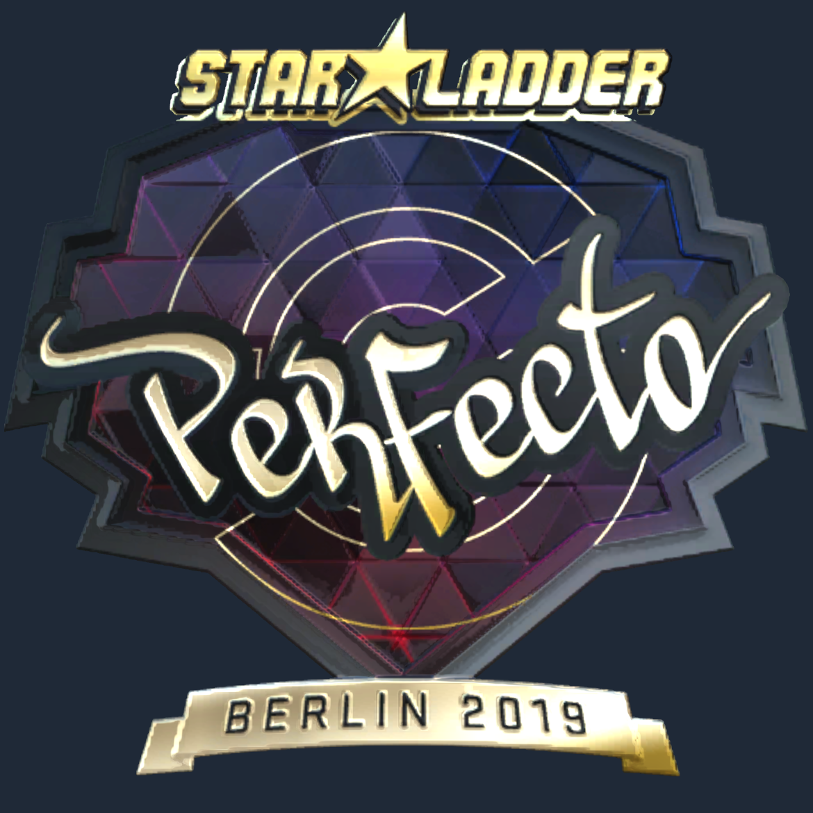 Sticker | Perfecto (Gold) | Berlin 2019 Screenshot