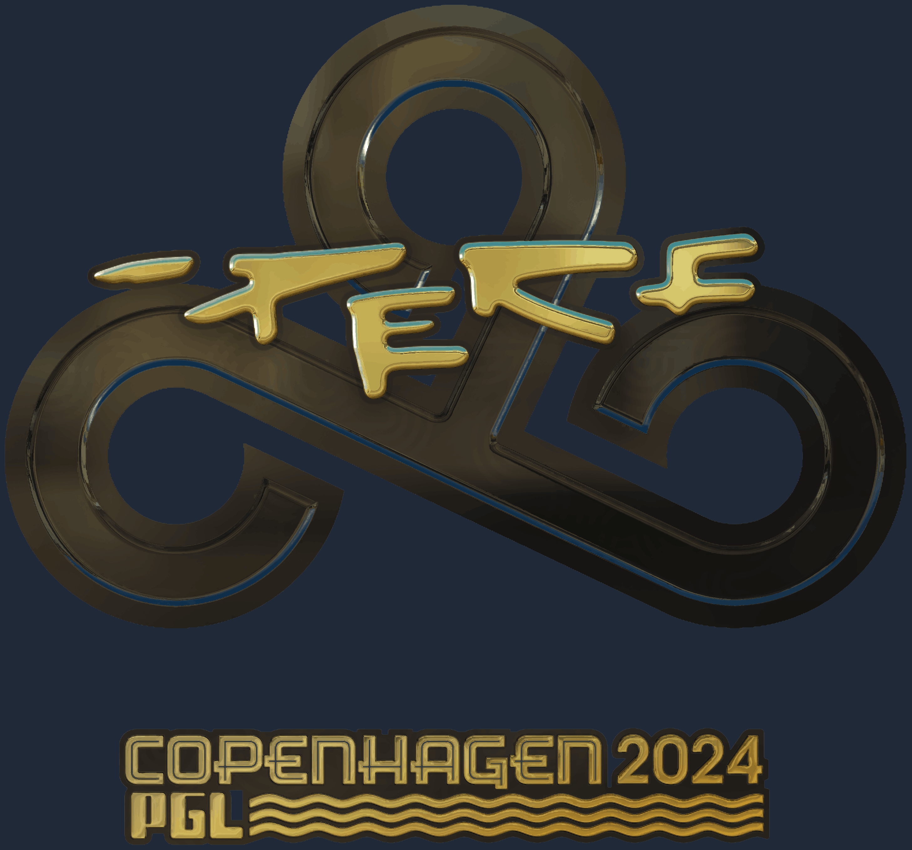 Sticker | Perfecto (Gold) | Copenhagen 2024 Screenshot