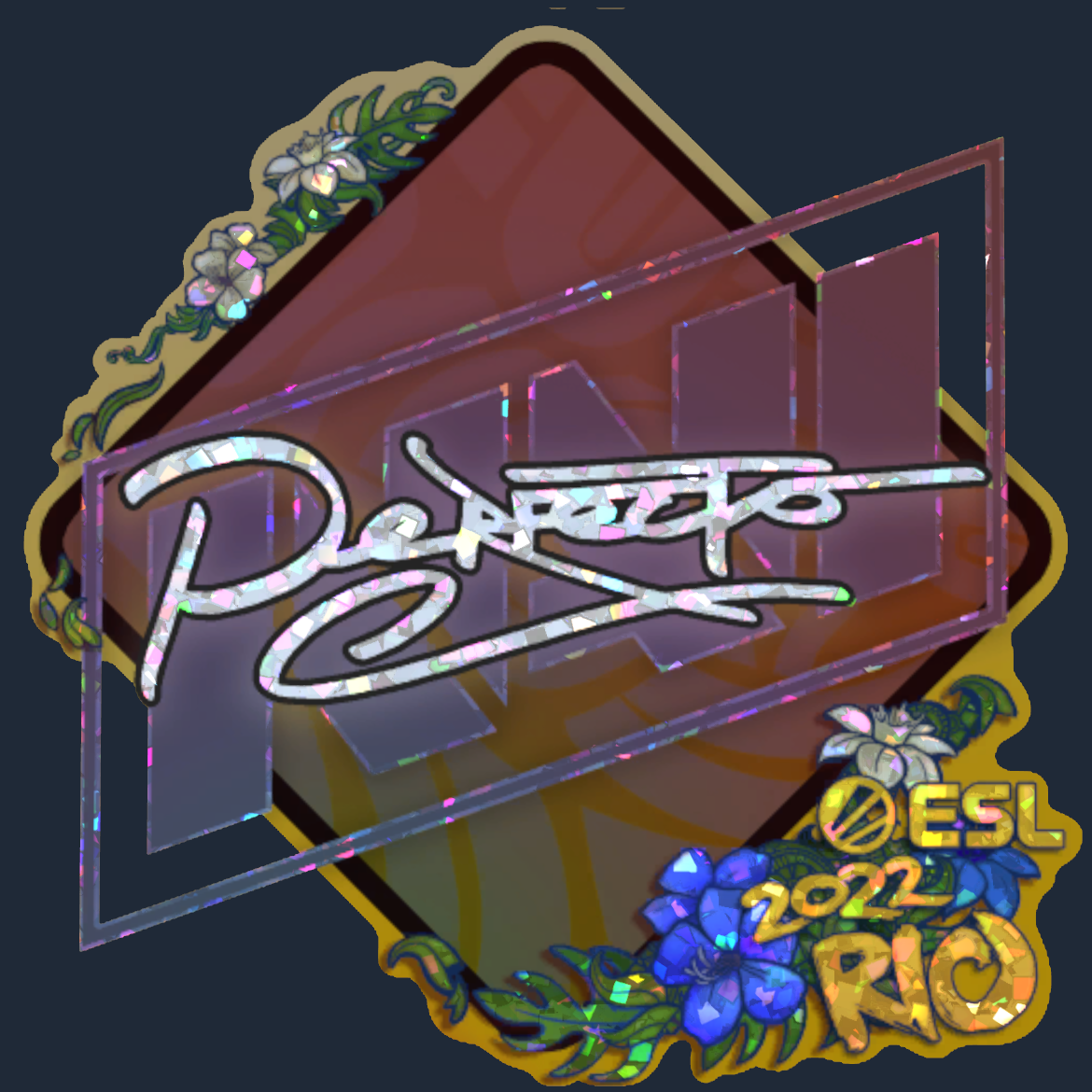 Sticker | Perfecto (Glitter) | Rio 2022 Screenshot