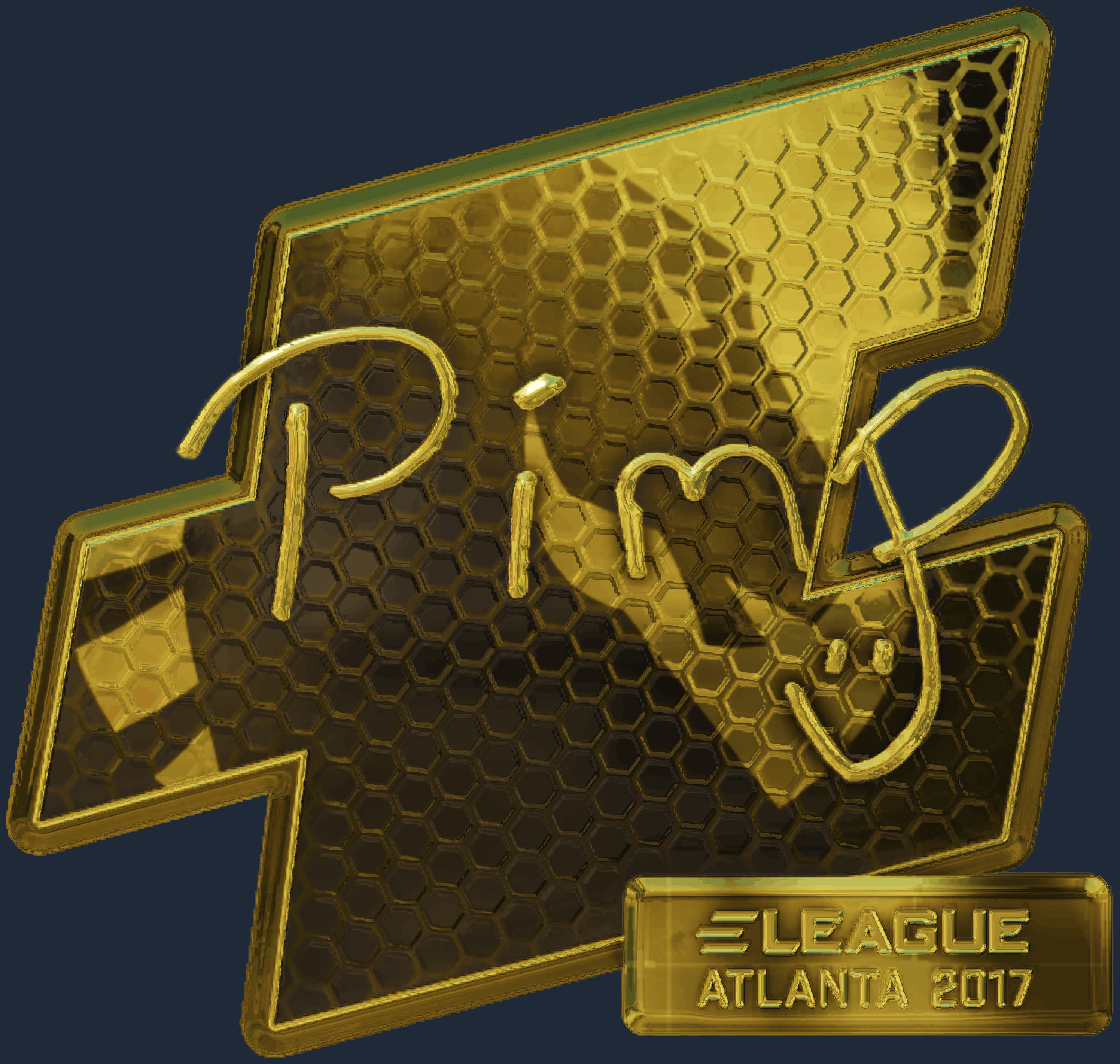 Sticker | Pimp (Gold) | Atlanta 2017 Screenshot