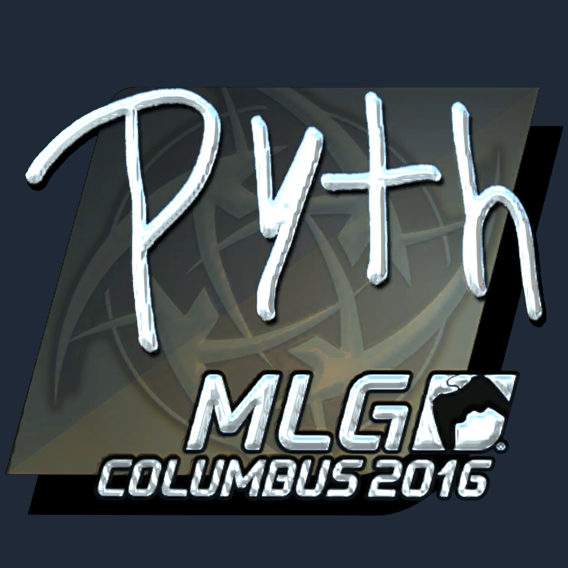 Sticker | pyth (Foil) | MLG Columbus 2016 Screenshot