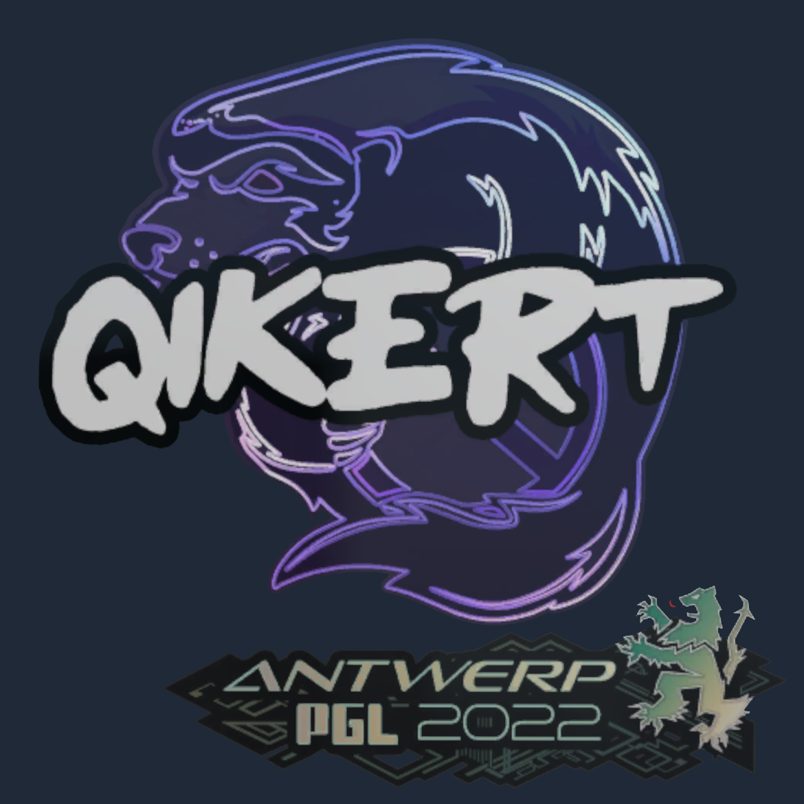 Sticker | qikert | Antwerp 2022 Screenshot