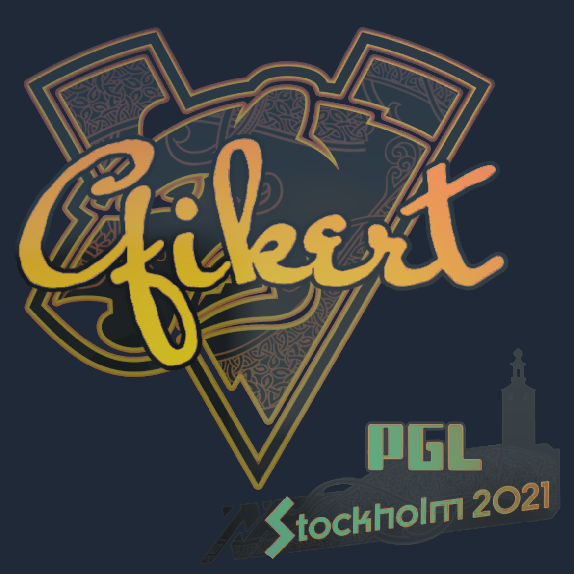 Sticker | Qikert (Holo) | Stockholm 2021 Screenshot