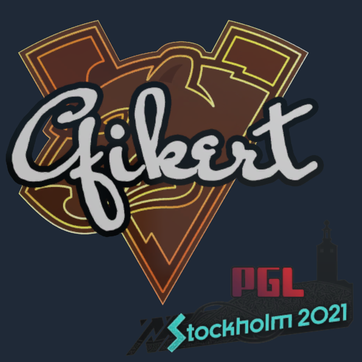 Sticker | Qikert | Stockholm 2021 Screenshot