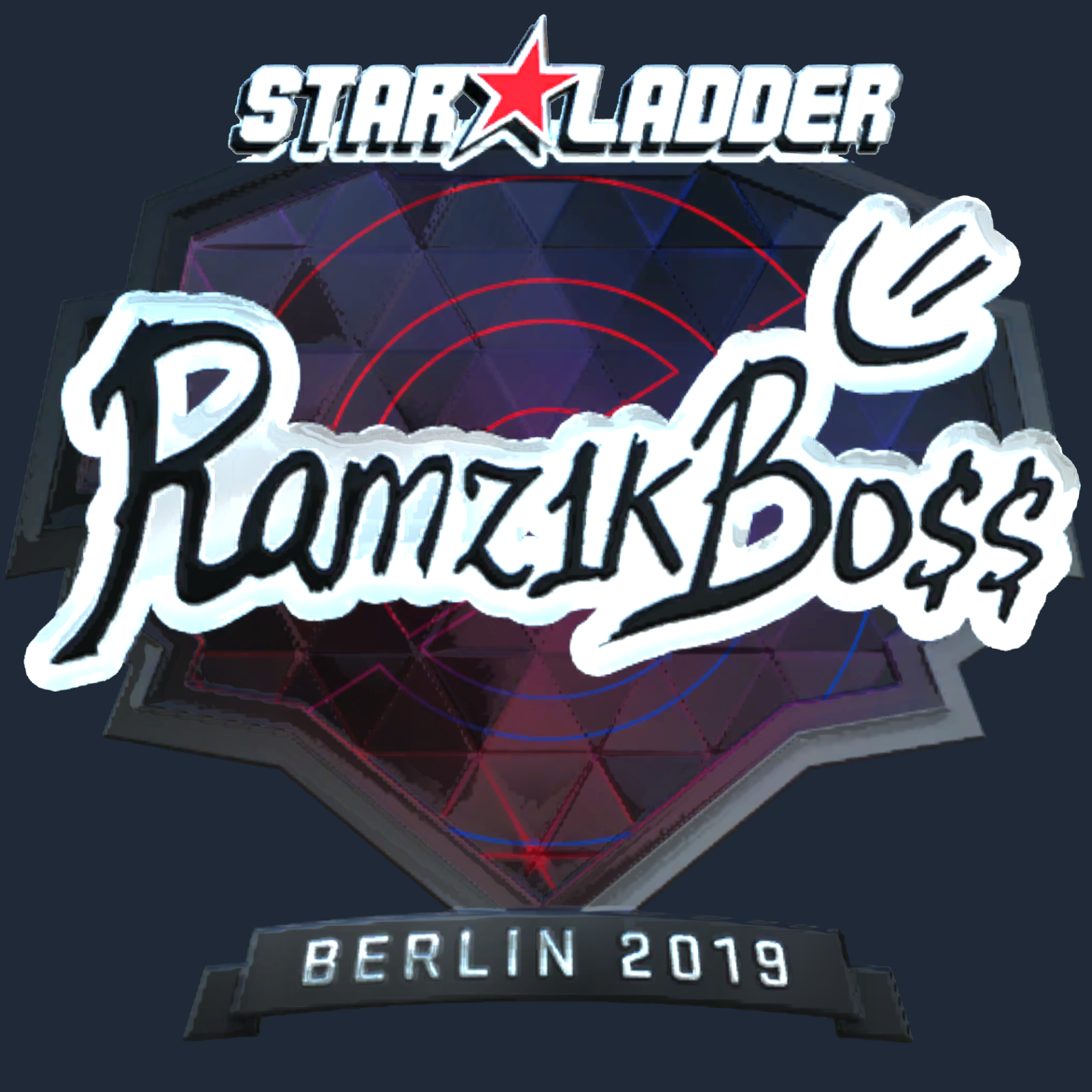 Sticker | Ramz1kBO$$ (Foil) | Berlin 2019 Screenshot