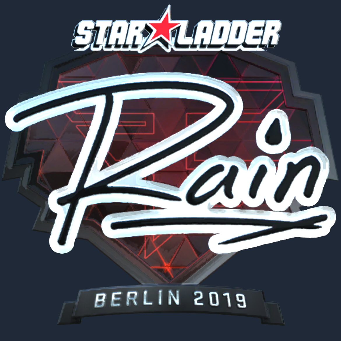 Sticker | rain (Foil) | Berlin 2019 Screenshot